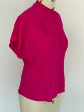 Load image into Gallery viewer, V 1990s SS Silk Shirt x Michelle Stuart