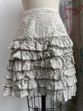 Load image into Gallery viewer, Floral Ruffled Mini Skirt