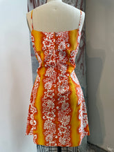 Load image into Gallery viewer, 80s Cotton-Blend Tropical Floral Midi Dress x Royal Creations