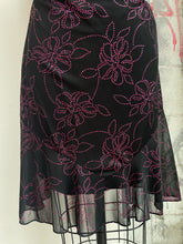 Load image into Gallery viewer, 90s Little Black Pink Sparkle Dress