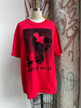 Load image into Gallery viewer, 90s Vintage Mosquito Head Bettie Page Velvet Tee