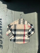 Load image into Gallery viewer, KIDS Vintage Plaid Button Downs Burberry