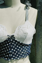 Load image into Gallery viewer, Handmade Polka Dot Cami Top