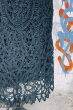 Load image into Gallery viewer, Chicos Black Lacy Skirt