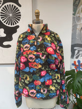 Load image into Gallery viewer, Stussy Floral Zip Up Fleece