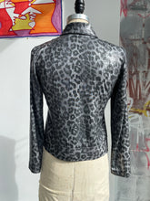 Load image into Gallery viewer, Y2K Leopard Zip Up