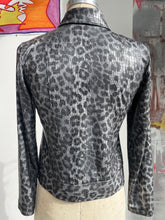 Load image into Gallery viewer, Y2K Leopard Zip Up