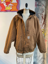 Load image into Gallery viewer, Carhartt Hooded Work Jacket
