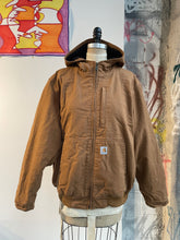 Load image into Gallery viewer, Carhartt Hooded Work Jacket