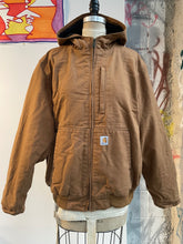 Load image into Gallery viewer, Carhartt Hooded Work Jacket