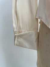 Load image into Gallery viewer, 00's Silk Satin Pleat Shirt