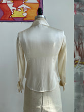 Load image into Gallery viewer, 00's Silk Satin Pleat Shirt