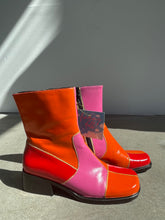 Load image into Gallery viewer, Upcycled 90's Painted Boots
