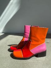 Load image into Gallery viewer, Upcycled 90's Painted Boots