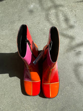 Load image into Gallery viewer, Upcycled 90's Painted Boots