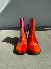 Load image into Gallery viewer, Upcycled 90's Painted Boots