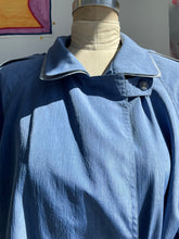 Load image into Gallery viewer, 90's Stripe Piping Trench Coat