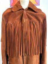 Load image into Gallery viewer, Suede Fringe Western Jacket
