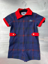 Load image into Gallery viewer, Kids Lacoste Plaid Romper