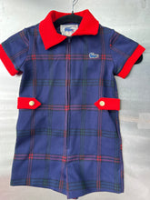 Load image into Gallery viewer, Kids Lacoste Plaid Romper