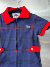 Load image into Gallery viewer, Kids Lacoste Plaid Romper