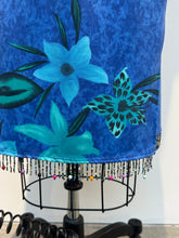Load image into Gallery viewer, Y2K Blue Floral Skirt