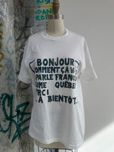 Load image into Gallery viewer, Vintage French Words Tee