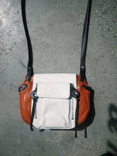 Load image into Gallery viewer, Joelle Hawkins Black & Red Leather Bag