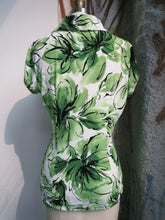 Load image into Gallery viewer, Y2K Abstract Floral Blouse