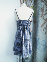 Load image into Gallery viewer, Purple Floral Slip Dress