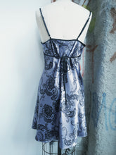 Load image into Gallery viewer, Purple Floral Slip Dress