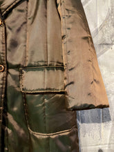 Load image into Gallery viewer, Vintage Iridescent Brown Puffer Jacket
