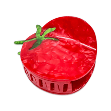 Load image into Gallery viewer, Midi Tomato Hair Claw Clip
