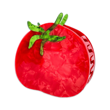 Load image into Gallery viewer, Midi Tomato Hair Claw Clip

