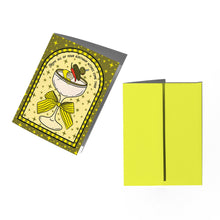 Load image into Gallery viewer, Extra Dirty Martini Birthday Card: Clear sleeve
