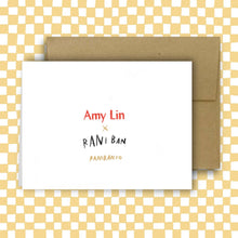 Load image into Gallery viewer, SENDING YOU LOVE AS YOU GRIEVE card ~ Amy Lin X Rani Ban
