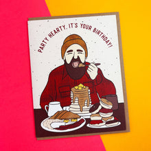 Load image into Gallery viewer, Lumberjack Birthday Card
