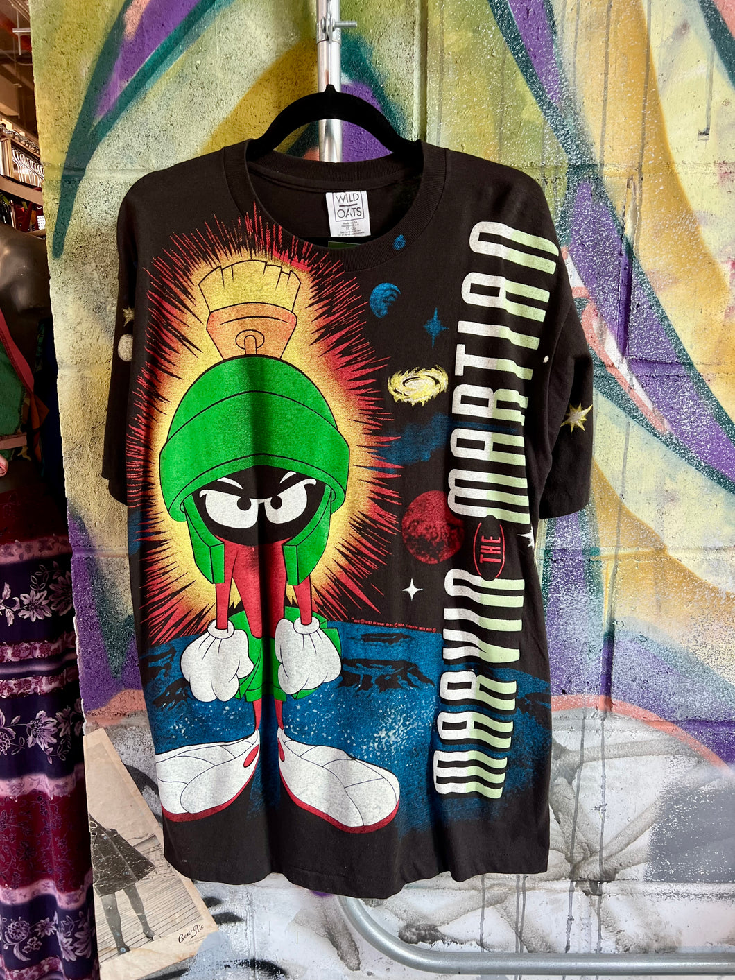 Vintage 1993 Marvin the Martian Warner Bros Graphic Tee