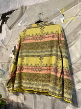 Load image into Gallery viewer, Flashback Green Embellished Tapestry Jacket
