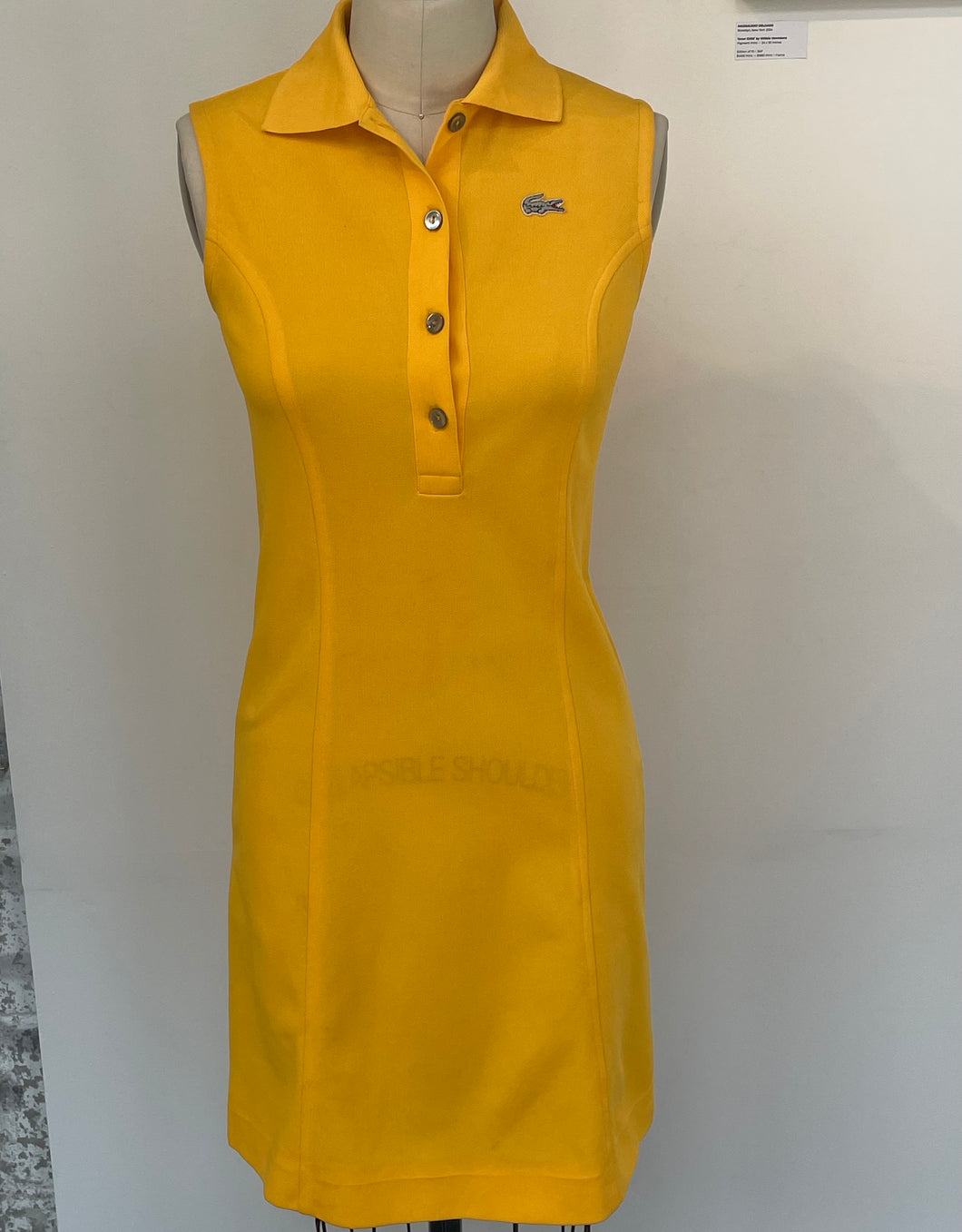 Vintage Lacoste Dress with Collar