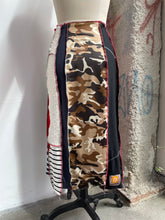 Load image into Gallery viewer, &quot;ROSA&quot; Strip Skirt Midi
