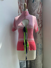 Load image into Gallery viewer, &quot;NEIL&quot; Peek-a-Bow Top

