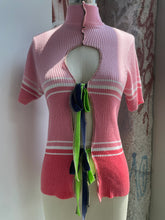 Load image into Gallery viewer, &quot;NEIL&quot; Peek-a-Bow Top
