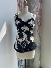 Load image into Gallery viewer, Black And White Satin Top
