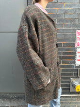 Load image into Gallery viewer, Vintage Wool Coat w/ Frog Buttons
