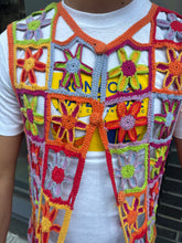 Load image into Gallery viewer, Colorful Knit Floral Vest
