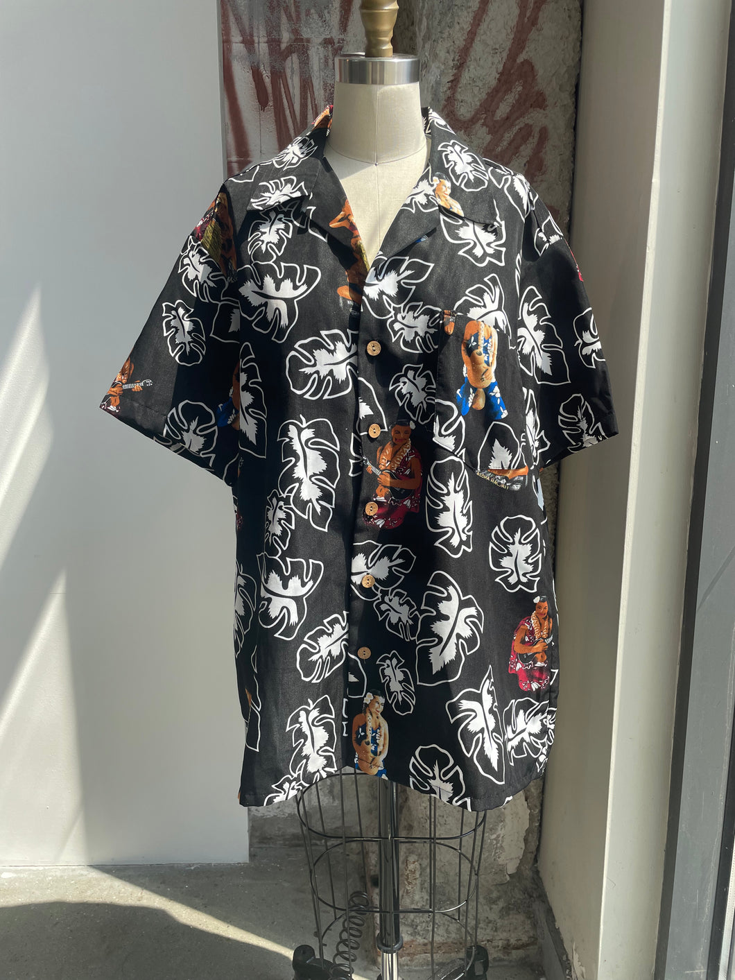 90s Vintage Hawaiian Luau Shirt