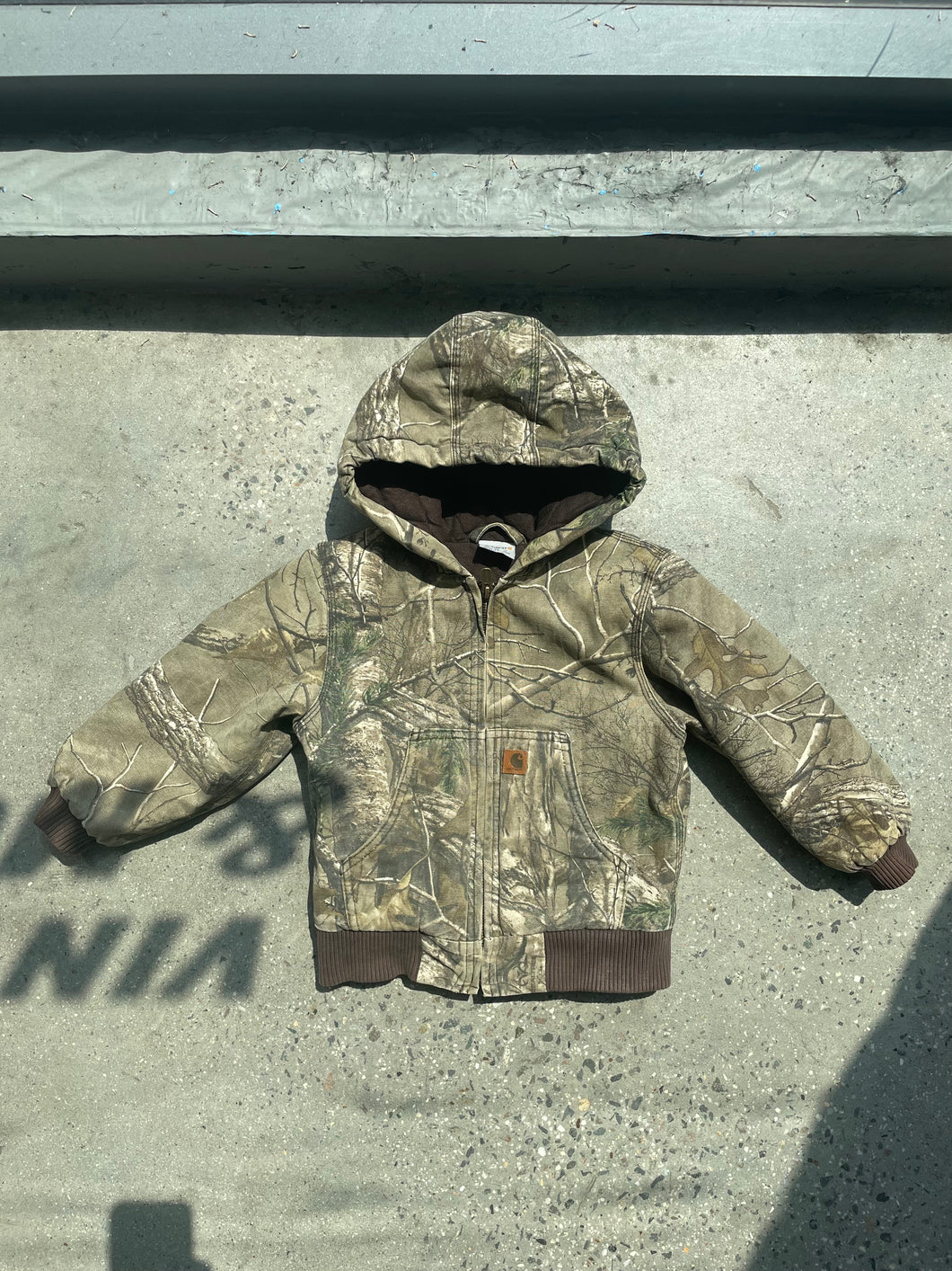 KIDS Camo Carhartt Zip Up