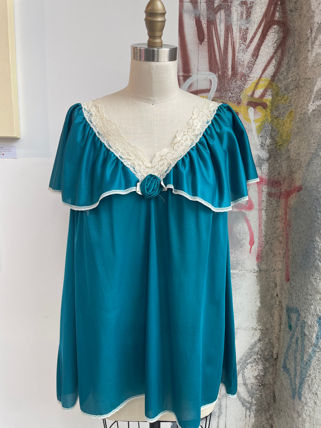 80s Lingerie Top