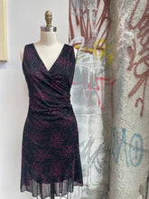 Load image into Gallery viewer, 90s Little Black Pink Sparkle Dress
